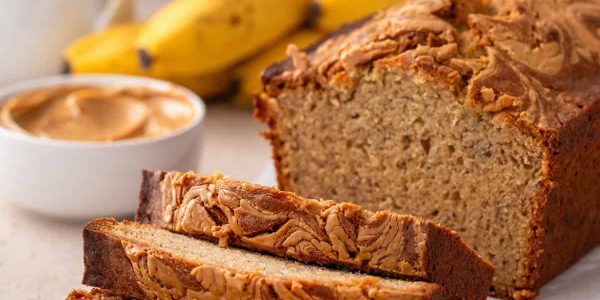 Peanut Butter Banana Bread Recipe