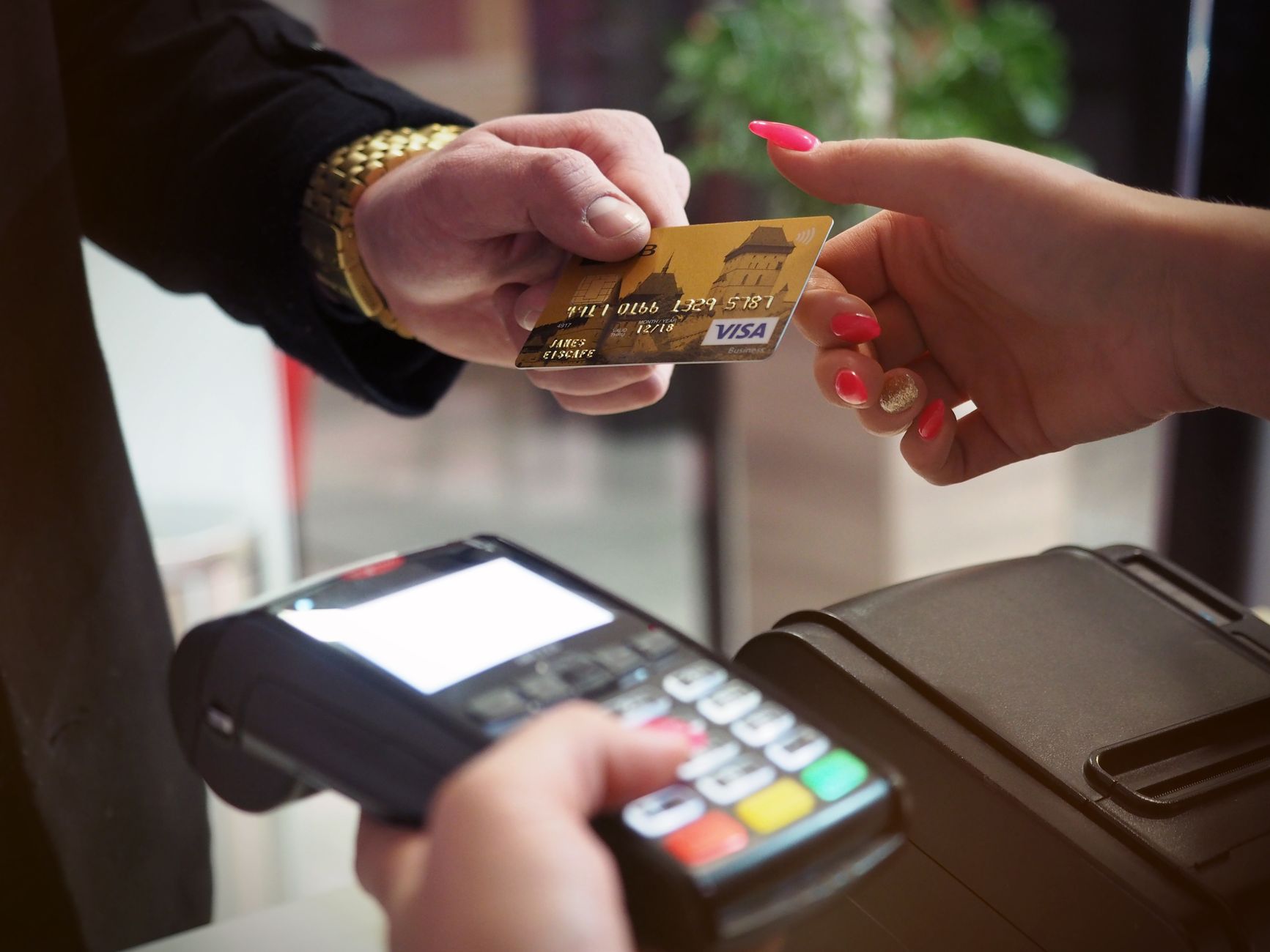 card payments for goods