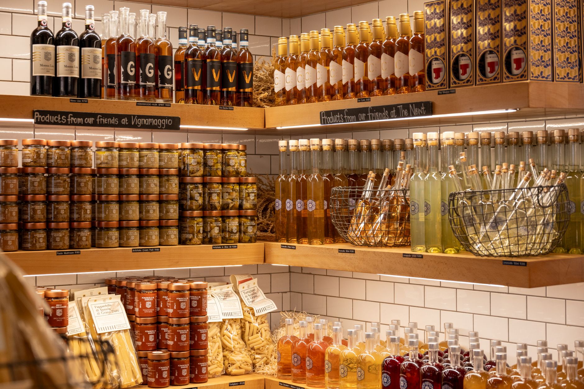 Italian-inspired product line